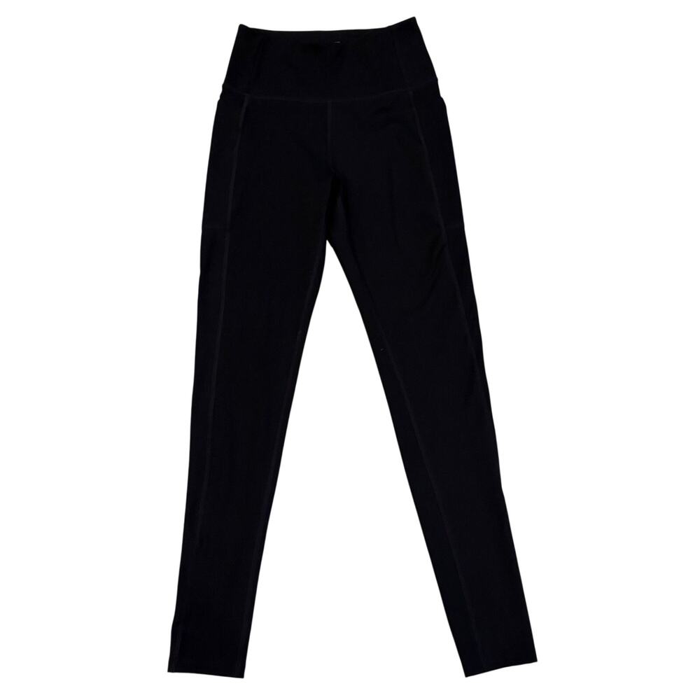 Girlfriend Collective Compression Leggings 28" Womens Size Small Black High Rise